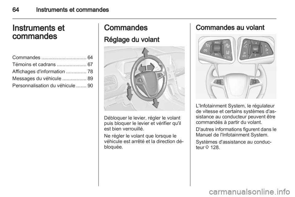 OPEL AMPERA 2013  Manuel dutilisation (in French) 