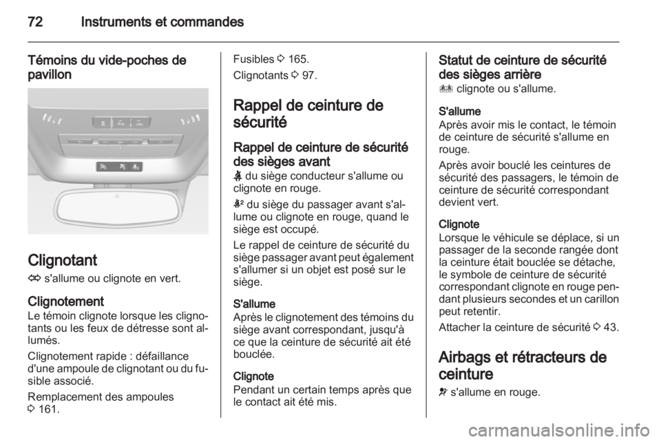 OPEL AMPERA 2013  Manuel dutilisation (in French) 
