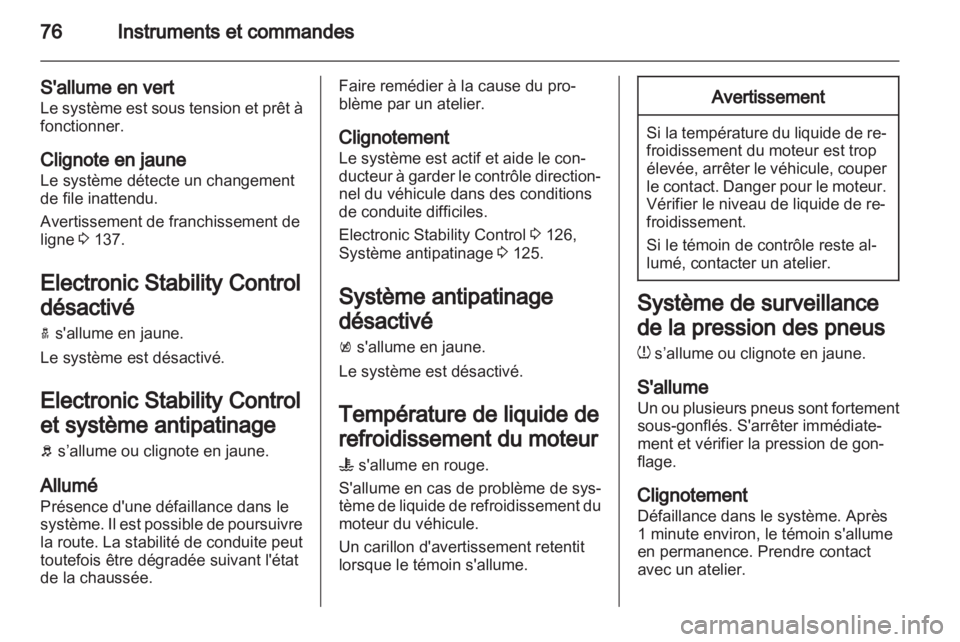 OPEL AMPERA 2013  Manuel dutilisation (in French) 