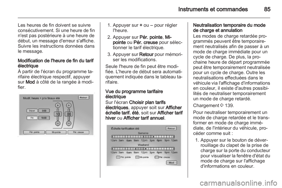 OPEL AMPERA 2013  Manuel dutilisation (in French) 
