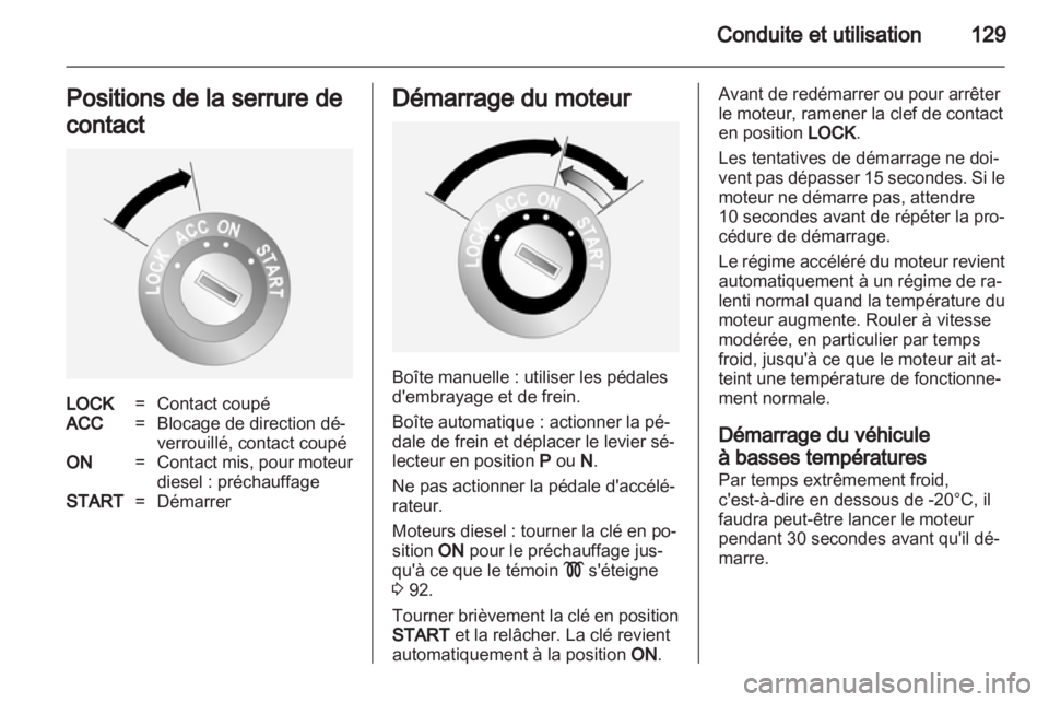 OPEL ANTARA 2011  Manuel dutilisation (in French) 