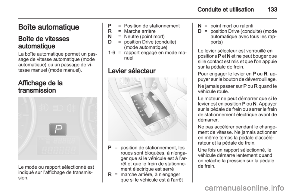 OPEL ANTARA 2011  Manuel dutilisation (in French) 