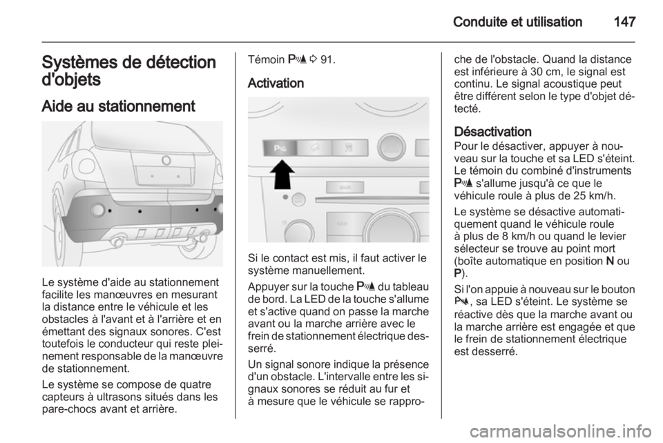 OPEL ANTARA 2011  Manuel dutilisation (in French) 