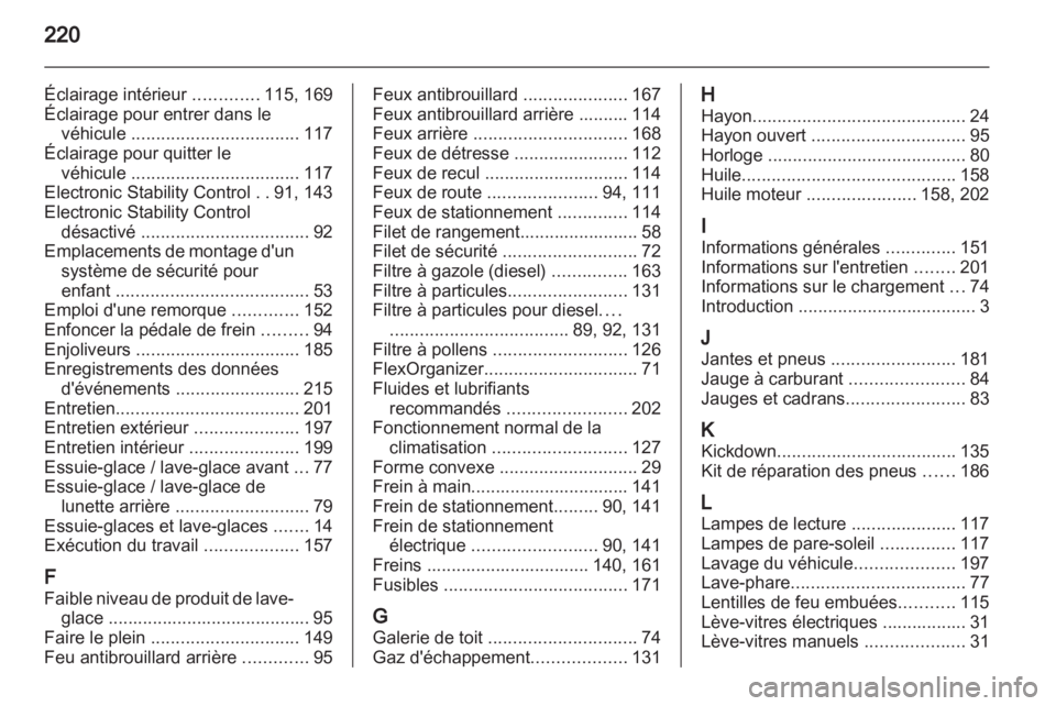 OPEL ANTARA 2011  Manuel dutilisation (in French) 