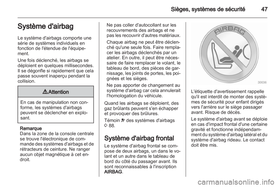 OPEL ANTARA 2011  Manuel dutilisation (in French) 