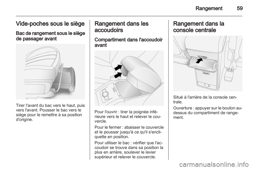 OPEL ANTARA 2011  Manuel dutilisation (in French) 