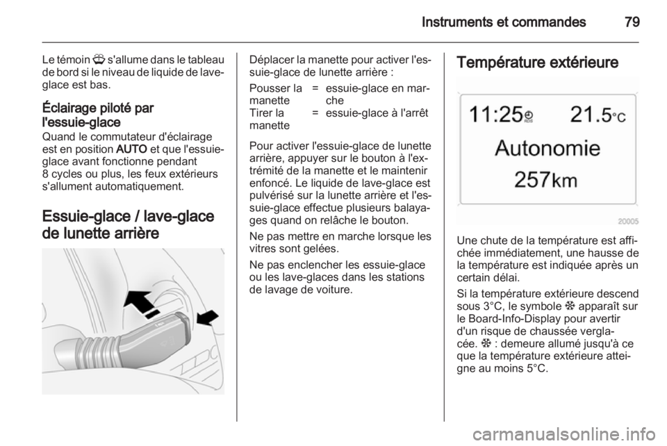OPEL ANTARA 2011  Manuel dutilisation (in French) 