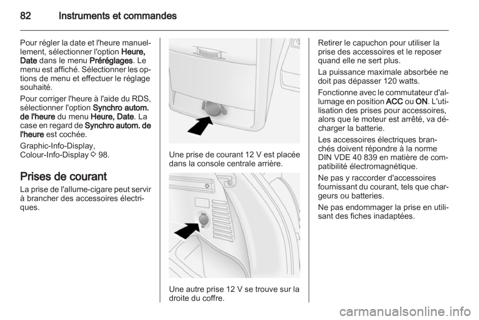 OPEL ANTARA 2011  Manuel dutilisation (in French) 