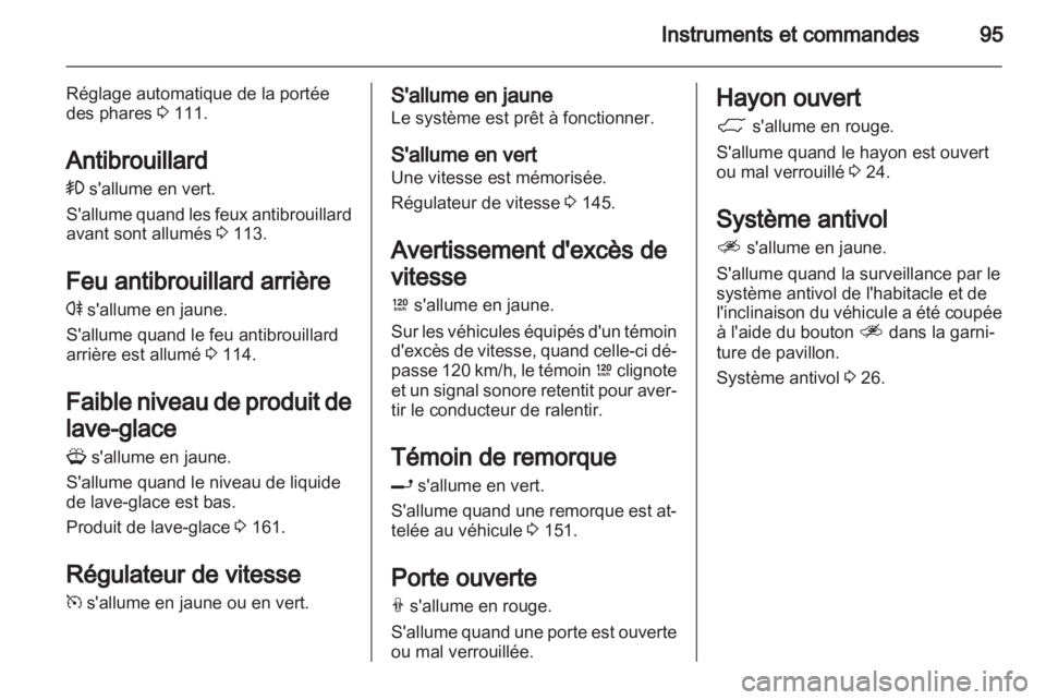 OPEL ANTARA 2011  Manuel dutilisation (in French) 