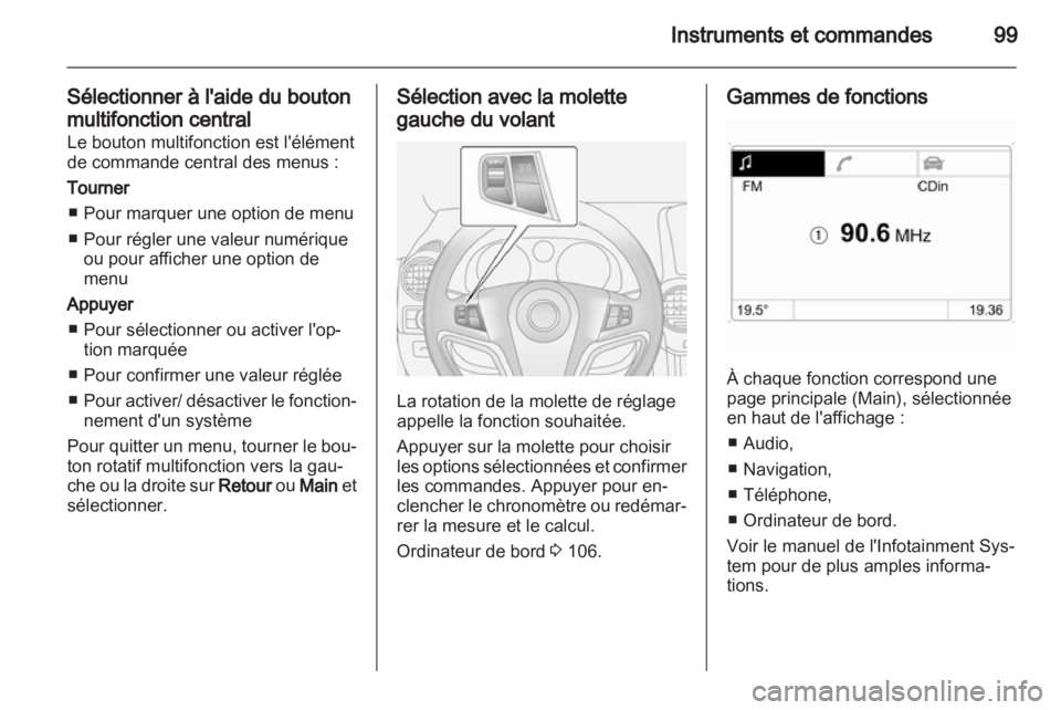 OPEL ANTARA 2012.5  Manuel dutilisation (in French) 
