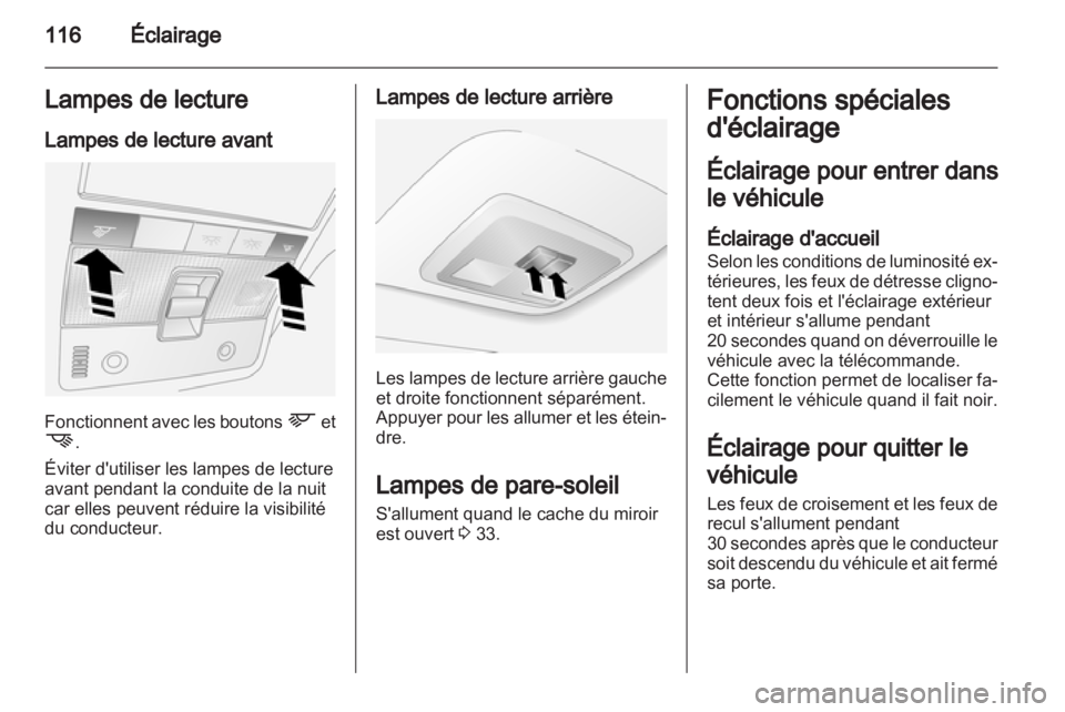 OPEL ANTARA 2012.5  Manuel dutilisation (in French) 