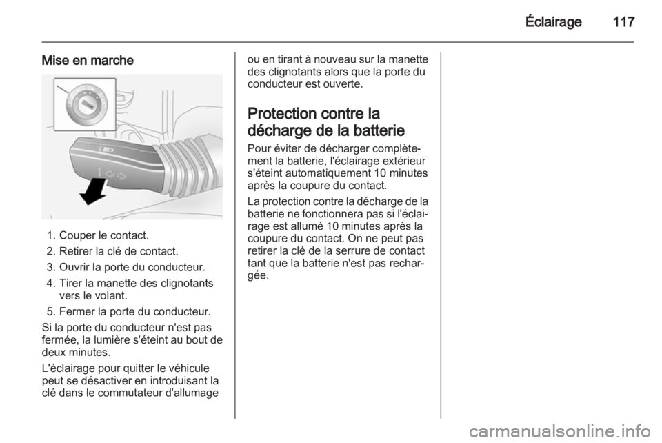 OPEL ANTARA 2012.5  Manuel dutilisation (in French) 