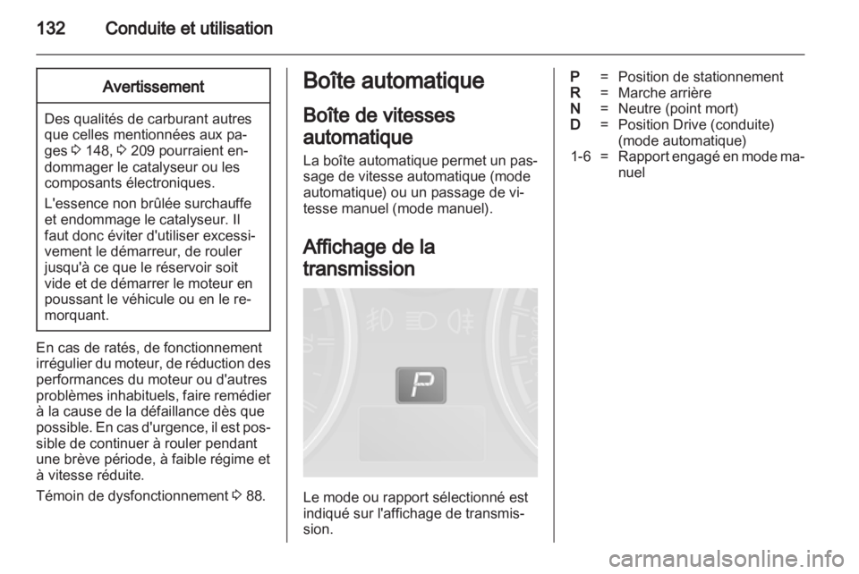 OPEL ANTARA 2012.5  Manuel dutilisation (in French) 