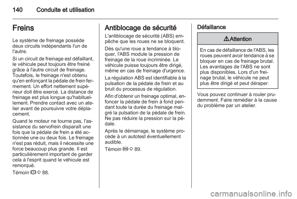 OPEL ANTARA 2012.5  Manuel dutilisation (in French) 