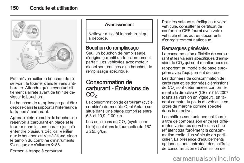 OPEL ANTARA 2012.5  Manuel dutilisation (in French) 