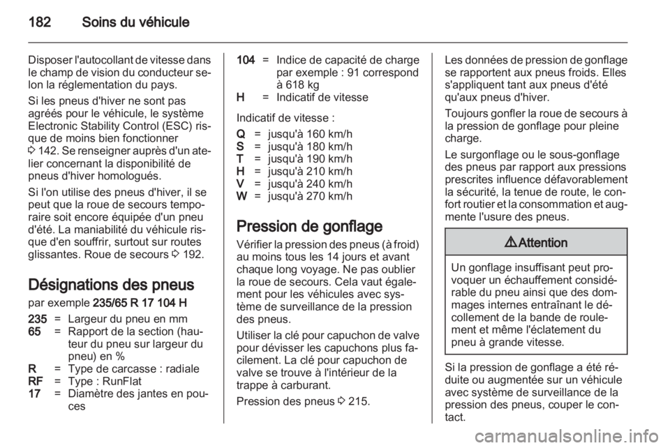 OPEL ANTARA 2012.5  Manuel dutilisation (in French) 