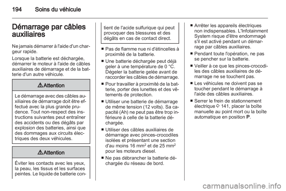 OPEL ANTARA 2012.5  Manuel dutilisation (in French) 