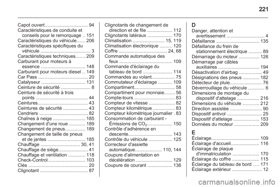 OPEL ANTARA 2012.5  Manuel dutilisation (in French) 