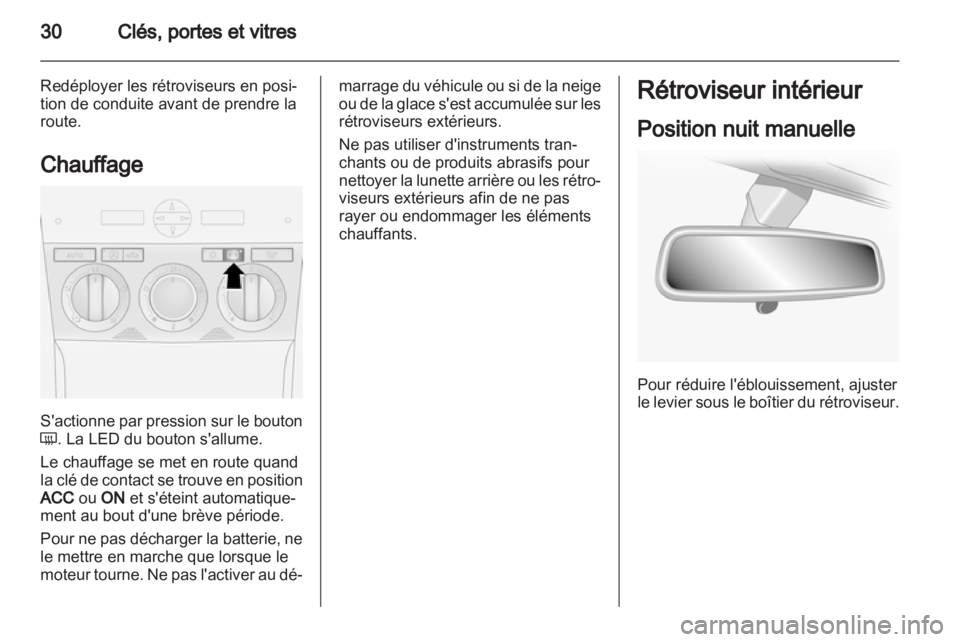 OPEL ANTARA 2012.5  Manuel dutilisation (in French) 