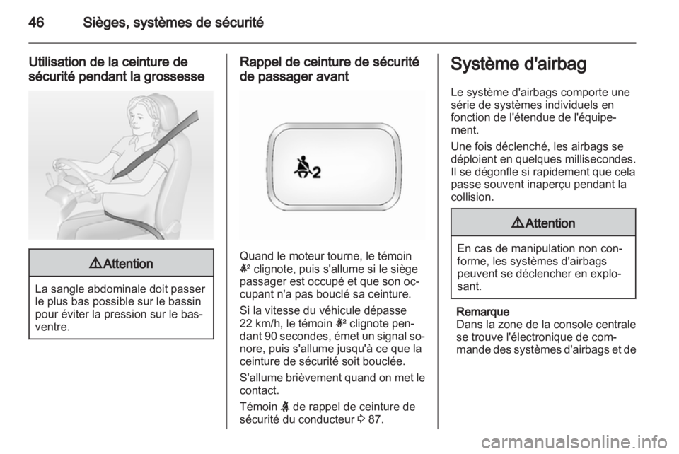 OPEL ANTARA 2012.5  Manuel dutilisation (in French) 