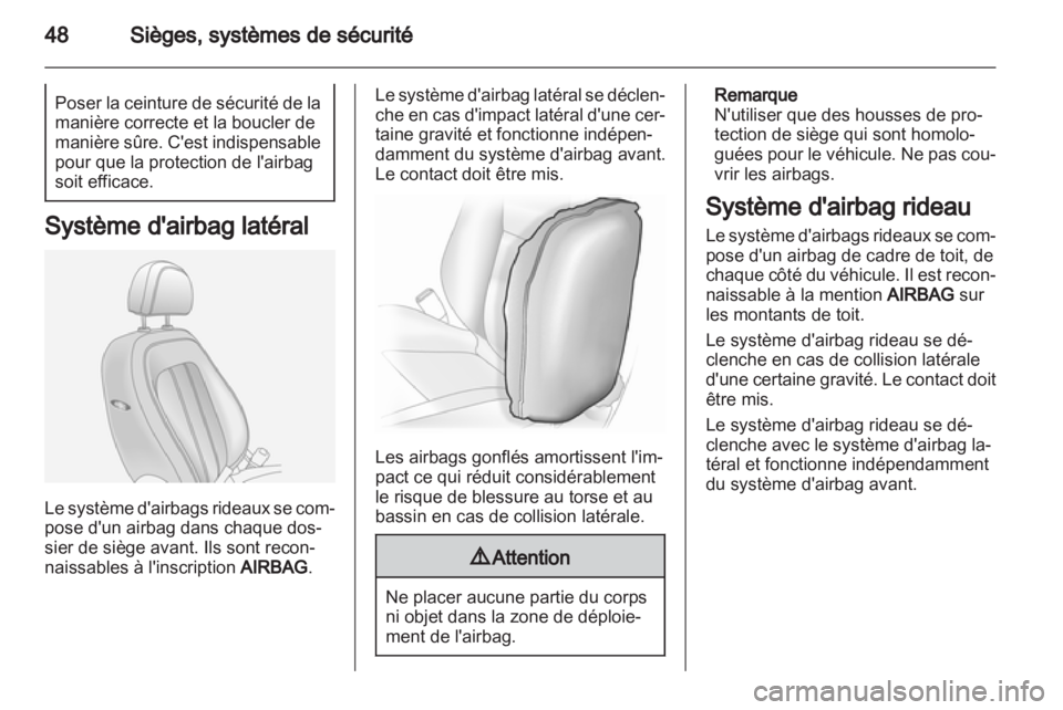 OPEL ANTARA 2012.5  Manuel dutilisation (in French) 
