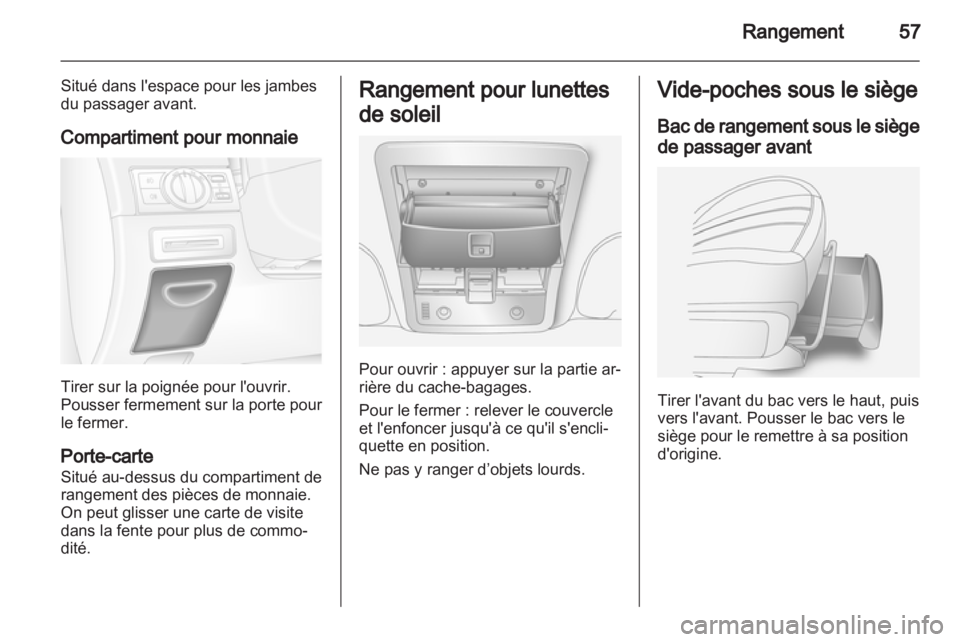 OPEL ANTARA 2012.5  Manuel dutilisation (in French) 