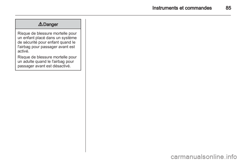 OPEL ANTARA 2012.5  Manuel dutilisation (in French) 