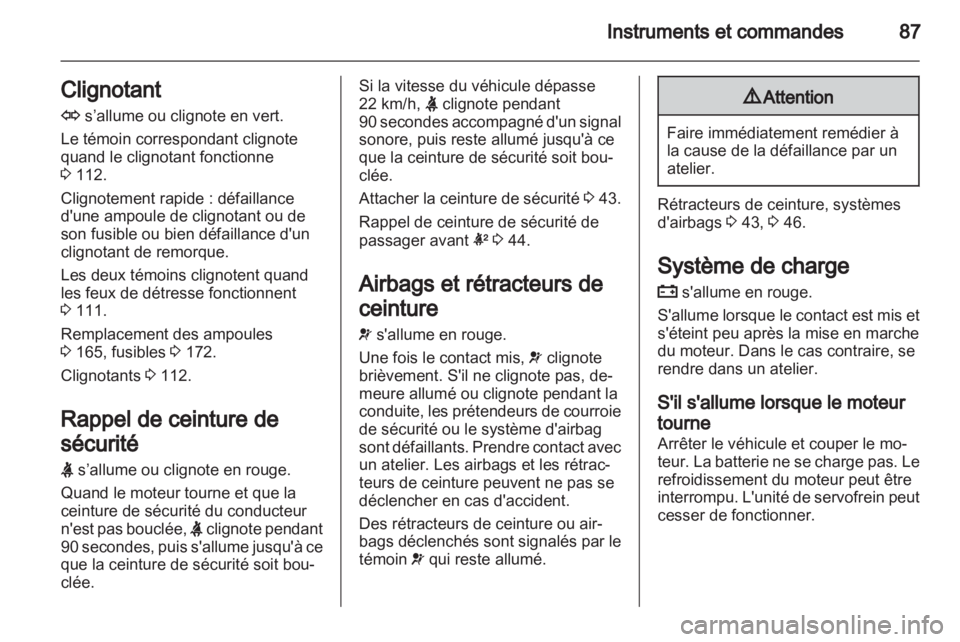OPEL ANTARA 2012.5  Manuel dutilisation (in French) 