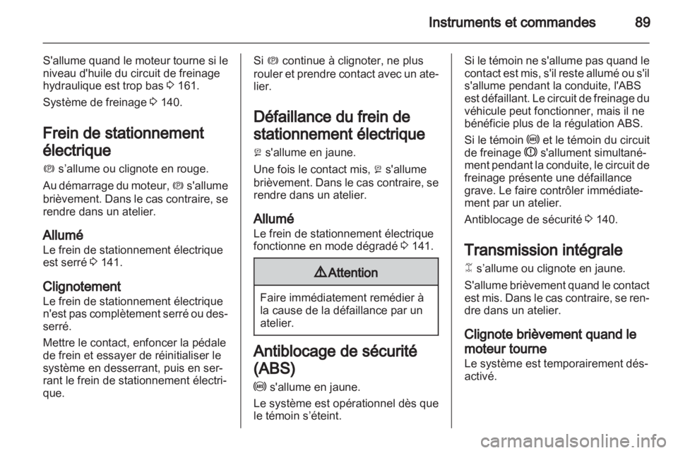 OPEL ANTARA 2012.5  Manuel dutilisation (in French) 