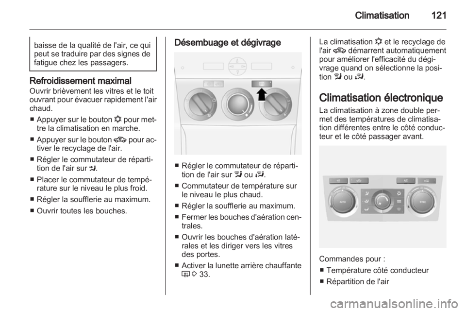 OPEL ANTARA 2013.5  Manuel dutilisation (in French) 