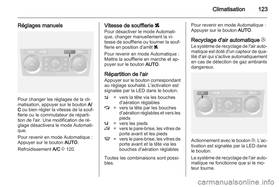 OPEL ANTARA 2013.5  Manuel dutilisation (in French) 