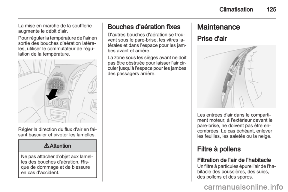 OPEL ANTARA 2013.5  Manuel dutilisation (in French) 