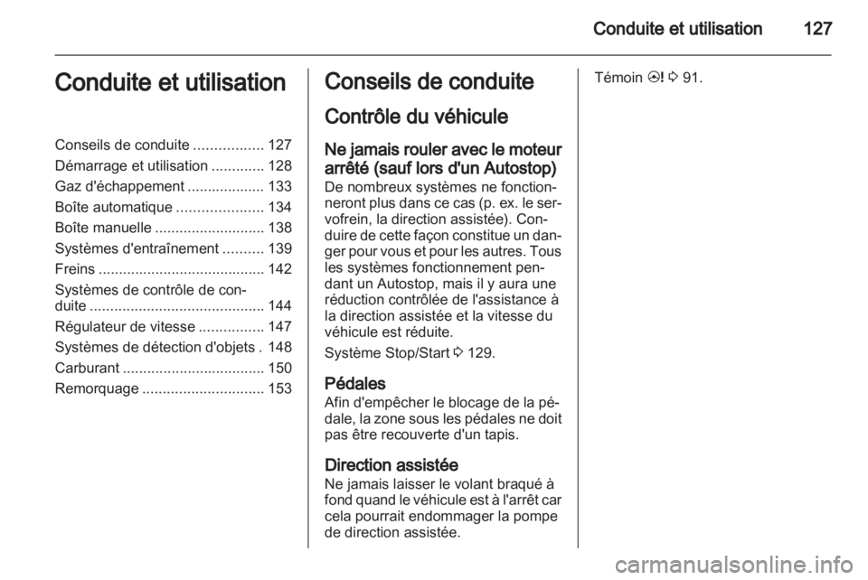 OPEL ANTARA 2013.5  Manuel dutilisation (in French) 