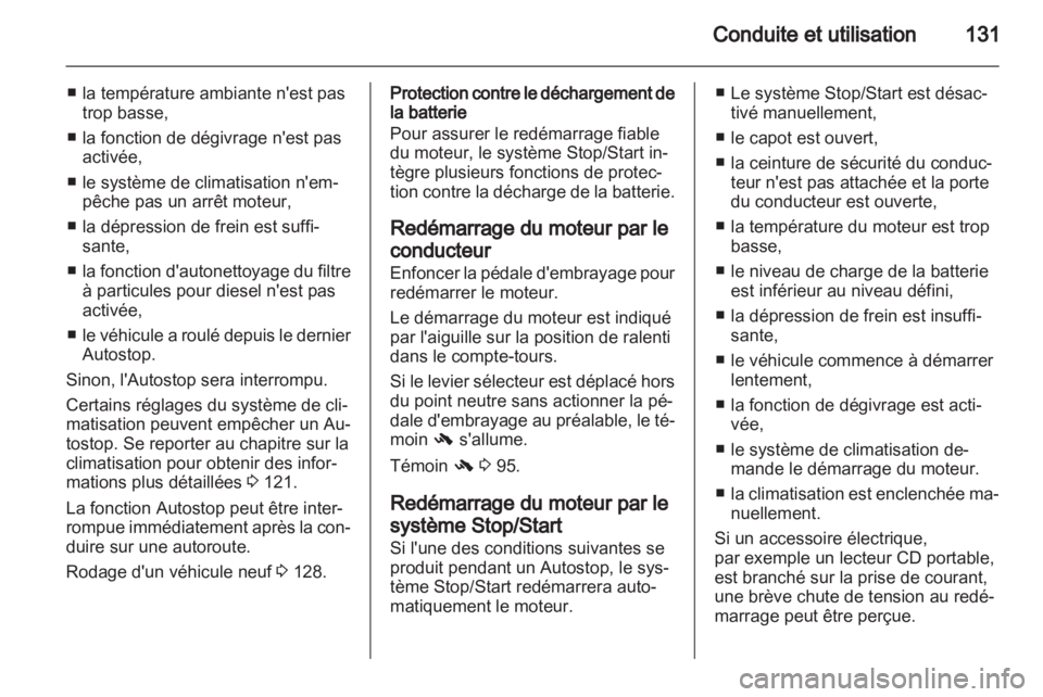 OPEL ANTARA 2013.5  Manuel dutilisation (in French) 