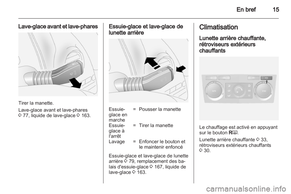 OPEL ANTARA 2013.5  Manuel dutilisation (in French) 