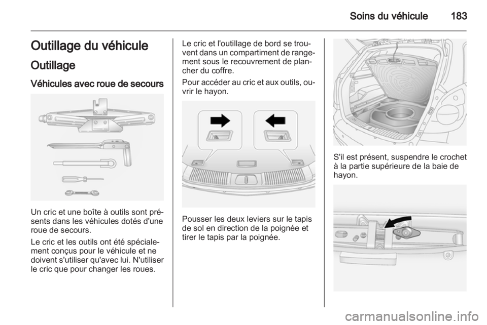 OPEL ANTARA 2013.5  Manuel dutilisation (in French) 