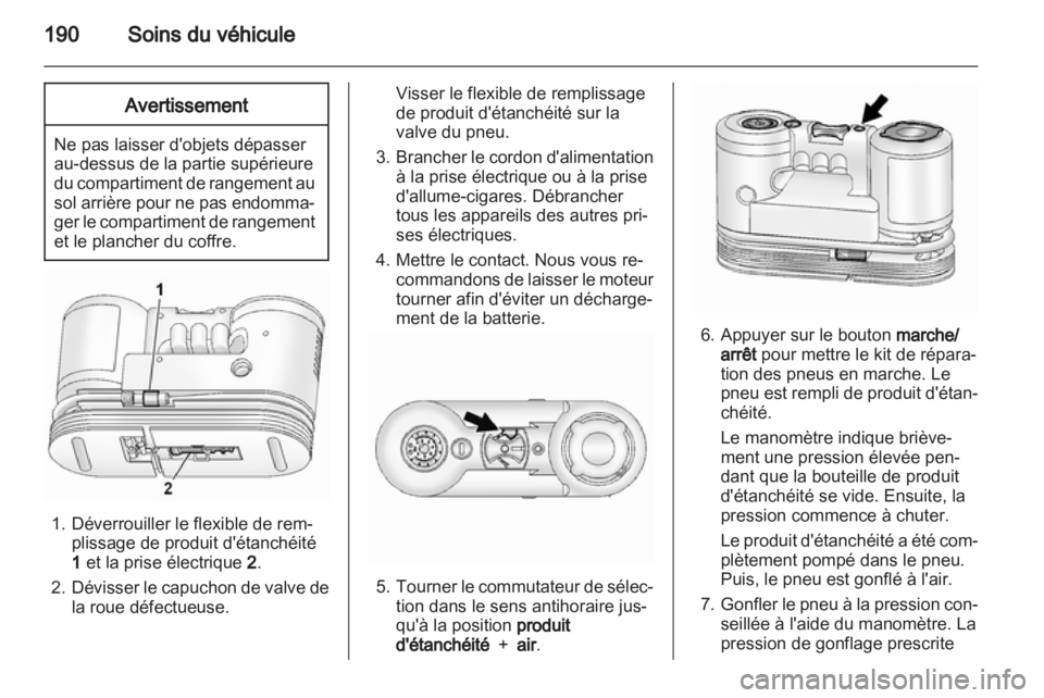 OPEL ANTARA 2013.5  Manuel dutilisation (in French) 