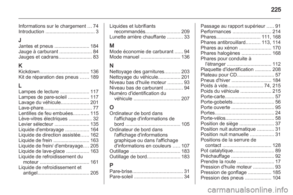 OPEL ANTARA 2013.5  Manuel dutilisation (in French) 
