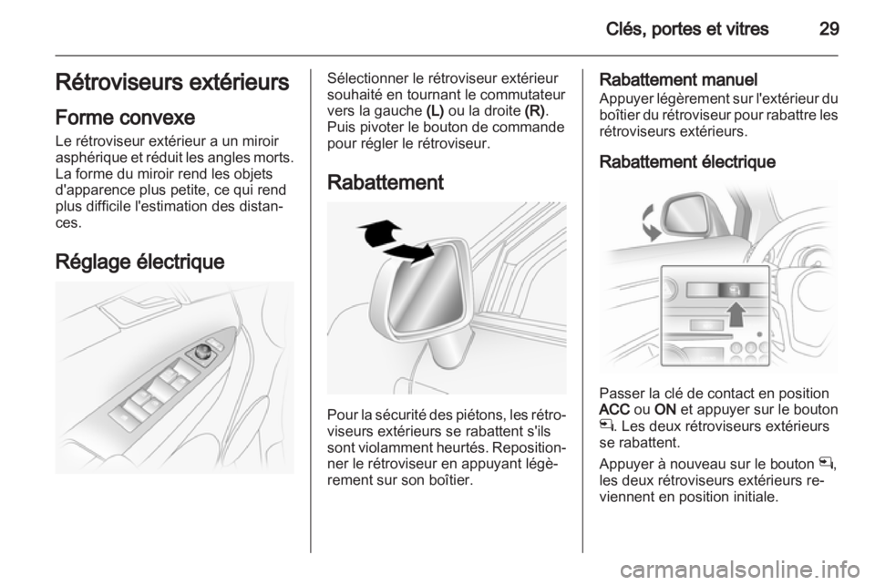 OPEL ANTARA 2013.5  Manuel dutilisation (in French) 