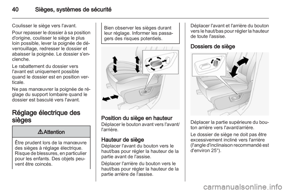 OPEL ANTARA 2013.5  Manuel dutilisation (in French) 