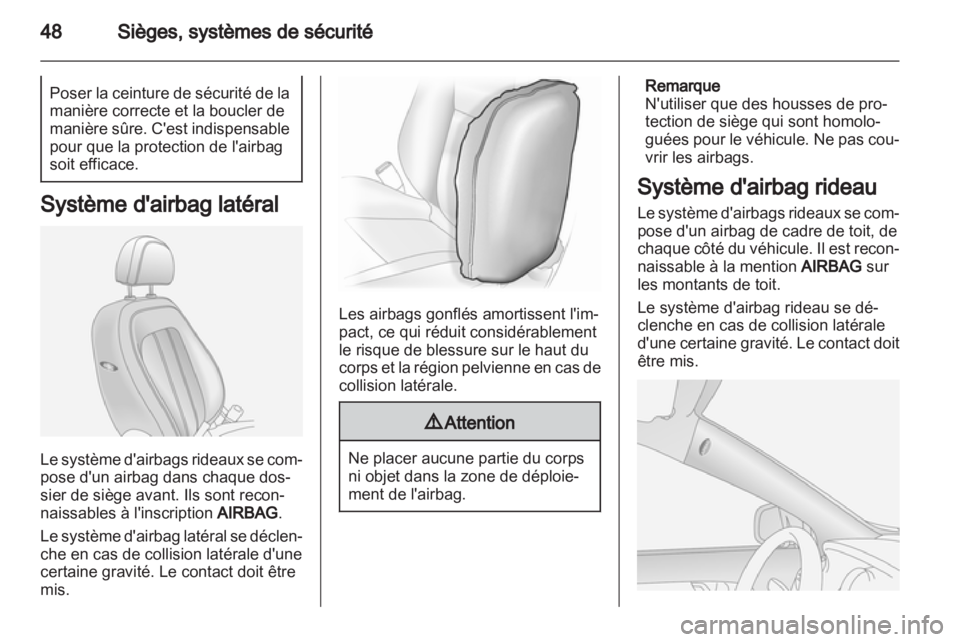 OPEL ANTARA 2013.5  Manuel dutilisation (in French) 