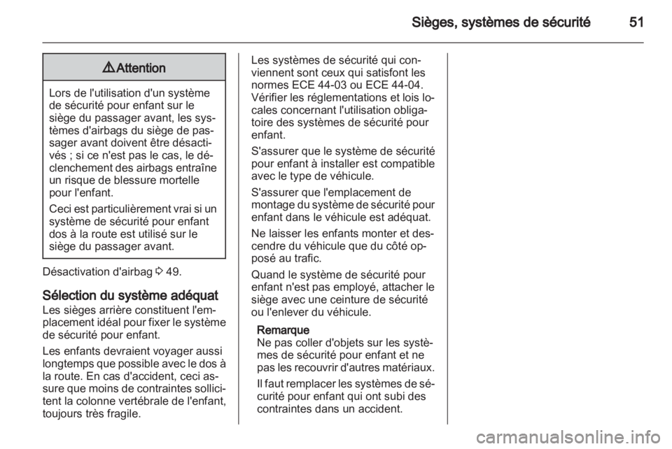 OPEL ANTARA 2013.5  Manuel dutilisation (in French) 