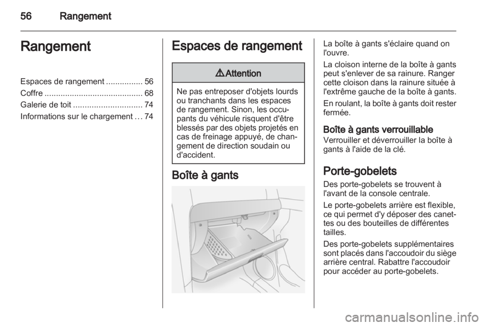 OPEL ANTARA 2013.5  Manuel dutilisation (in French) 