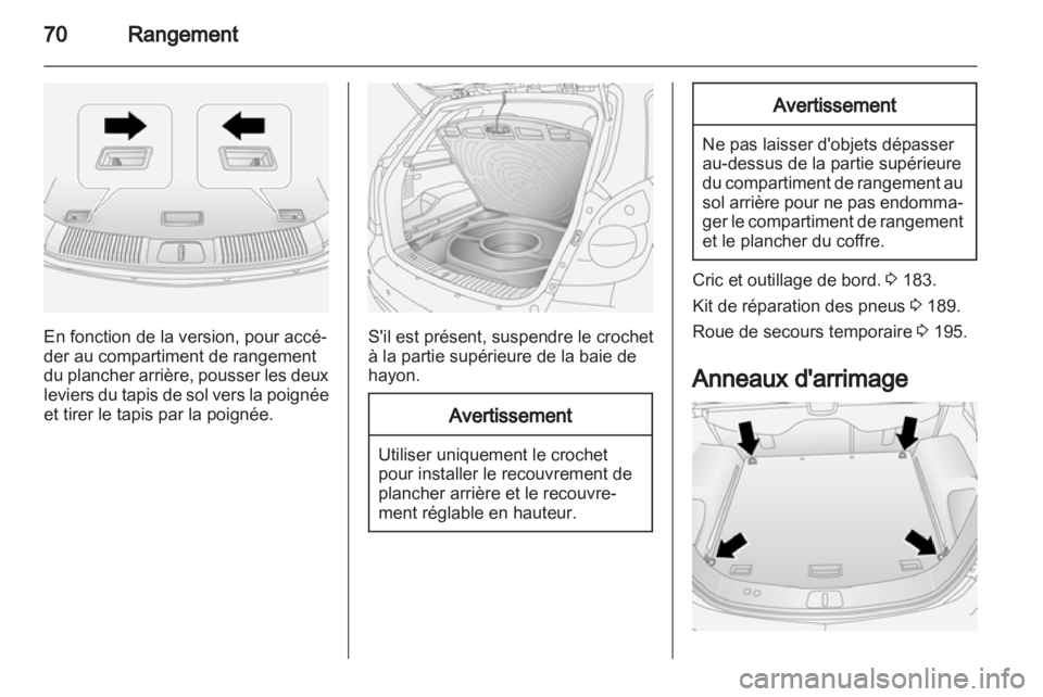 OPEL ANTARA 2013.5  Manuel dutilisation (in French) 