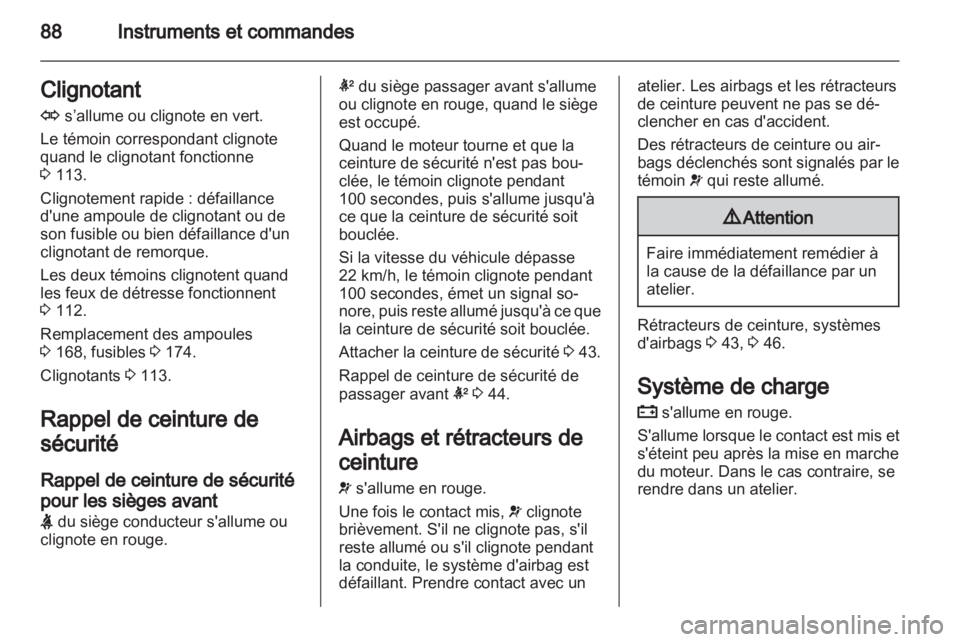 OPEL ANTARA 2013.5  Manuel dutilisation (in French) 