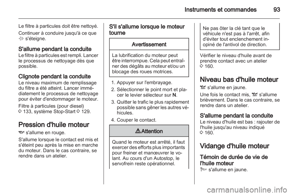 OPEL ANTARA 2013.5  Manuel dutilisation (in French) 