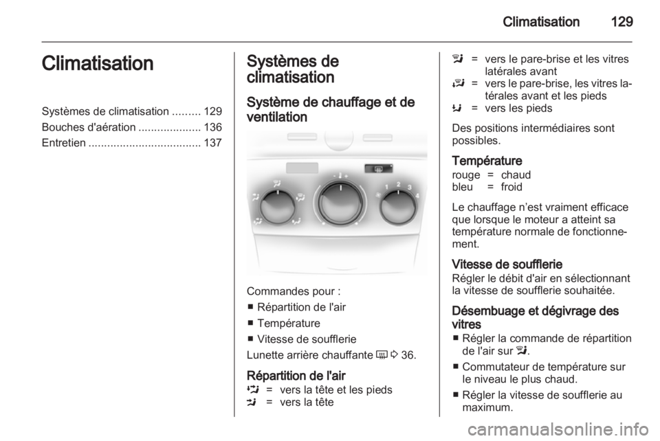 OPEL ASTRA H 2010.5  Manuel dutilisation (in French) 