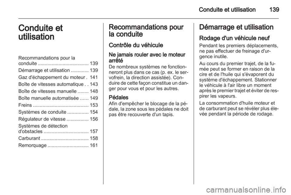 OPEL ASTRA H 2010.5  Manuel dutilisation (in French) 