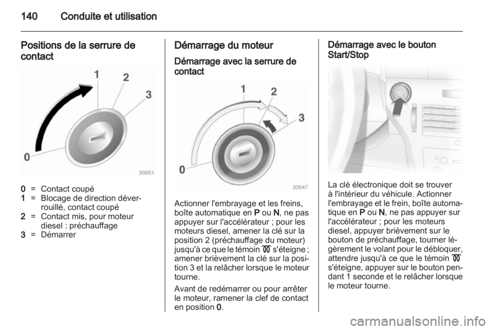 OPEL ASTRA H 2010.5  Manuel dutilisation (in French) 