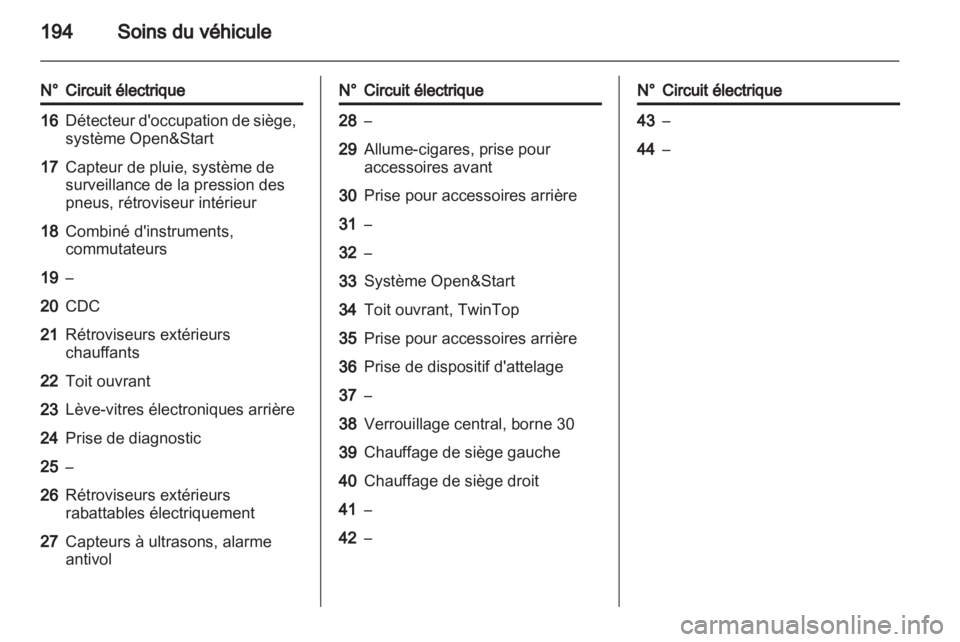 OPEL ASTRA H 2010.5  Manuel dutilisation (in French) 